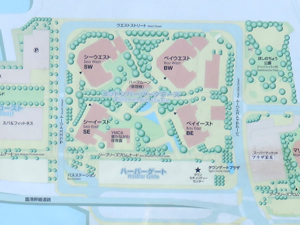 コットンハーバータワーズベイ イーストの外観