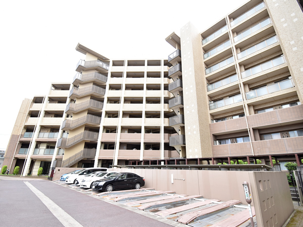 レクセルマンション高根公団の外観