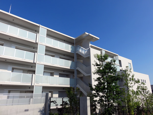 ドレッセ美しが丘ヒルズの外観