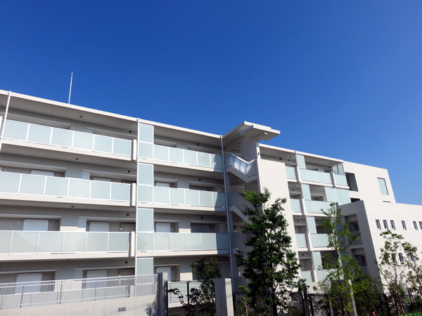 ドレッセ美しが丘ヒルズの外観