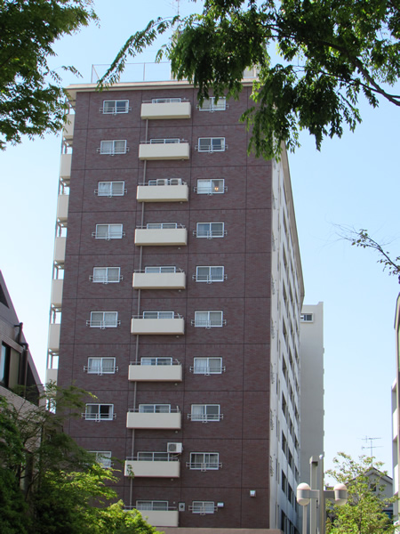 マンション仙川アゼリアの外観