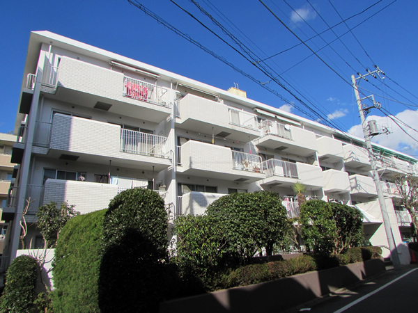 成城北フラッツの外観