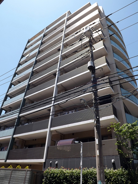 イクシア新小岩親水公園の外観