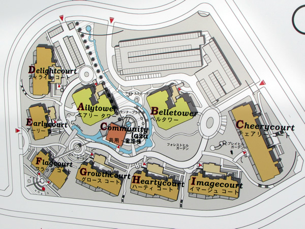 ファインストーリアグロースコート（Ｇ棟）の外観