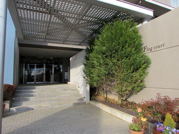 ファインストーリアフラッグコート（Ｆ棟）の外観