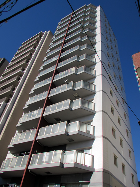 ラヴィドール府中サザンテラスの外観