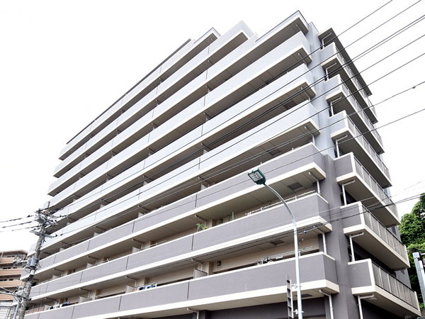 サンクレイドル松戸2番館の外観