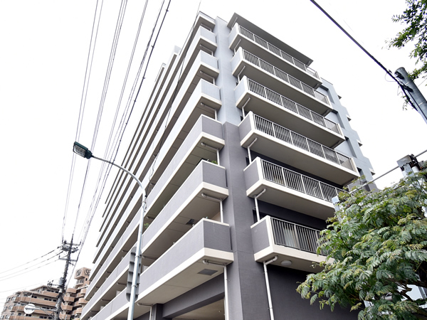 サンクレイドル松戸2番館の外観