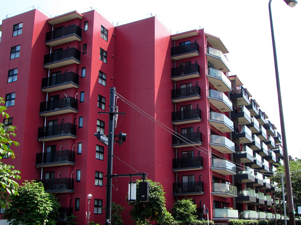 シティテラス立川ノーブルコートの外観