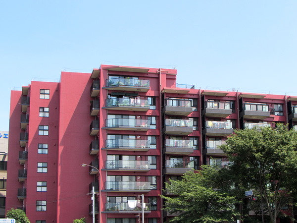 シティテラス立川ノーブルコートの外観