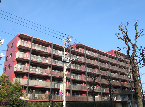 シティテラス立川シャインコートの外観