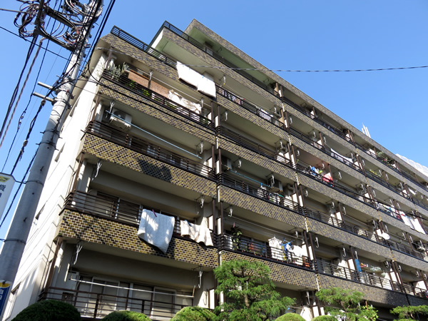 自由が丘第6コーポの外観