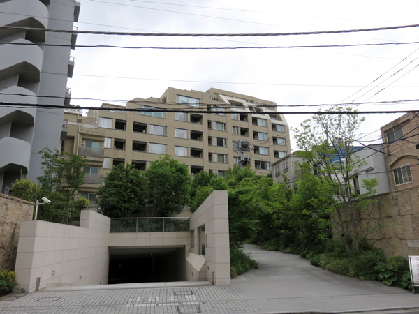 ミッドガーデン赤坂氷川の外観