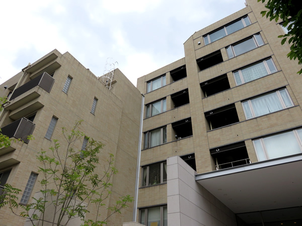 ミッドガーデン赤坂氷川の外観