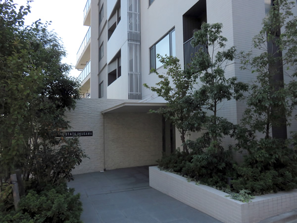 レジデンシャルステート奥沢の外観