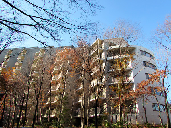 みはらしの家C棟の外観