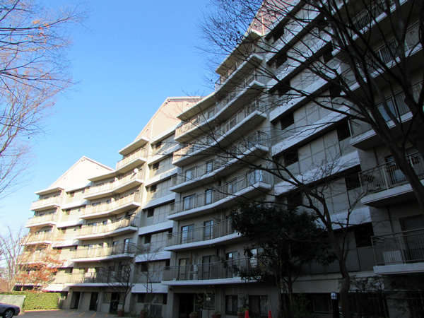 みはらしの家Ａ棟の外観