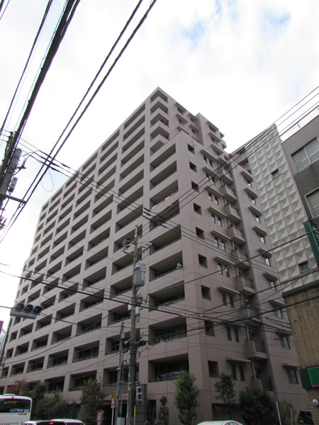 クリオ立川2番館の外観