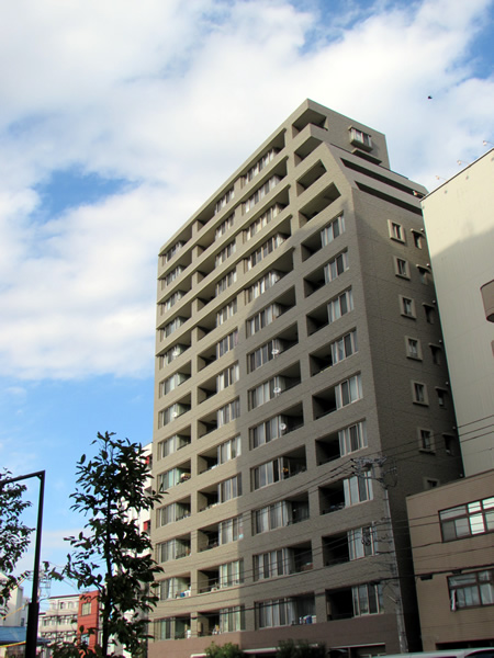 ファーレ立川パークホームズの外観