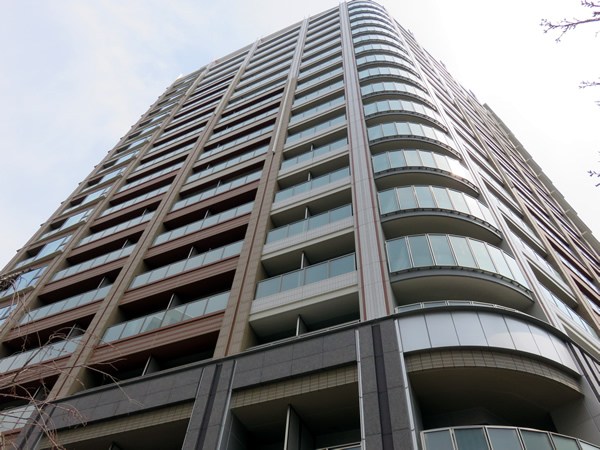 パークシティ大崎ザレジデンスの外観