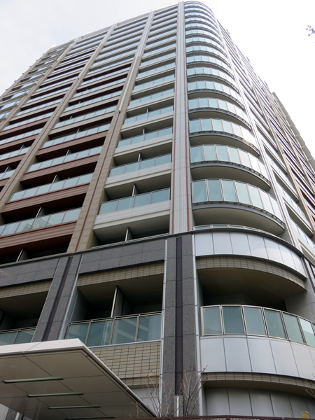 パークシティ大崎ザレジデンスの外観