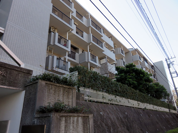 グランヒルズ新百合ヶ丘西館の外観