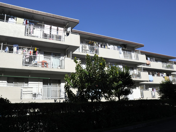 グリーンコーポ篠原第2H棟の外観