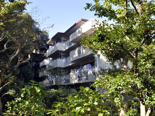 グリーンコーポ篠原第2F棟の外観