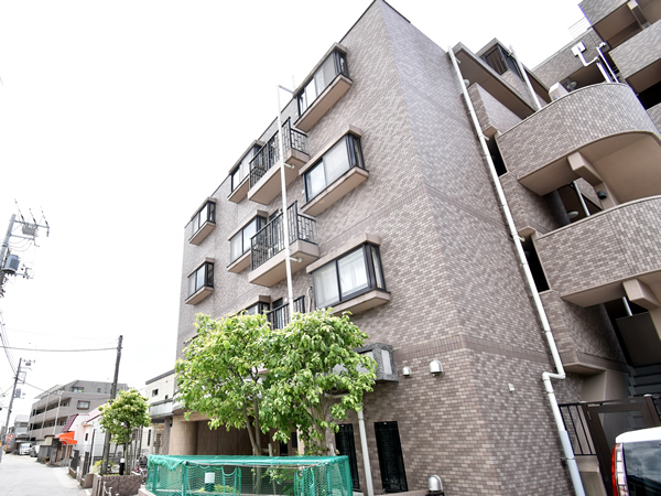 ライオンズマンション原木中山第3の外観