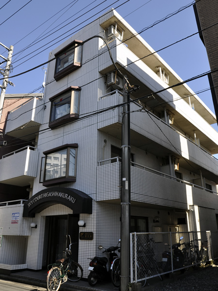 スカイコート東白楽の外観