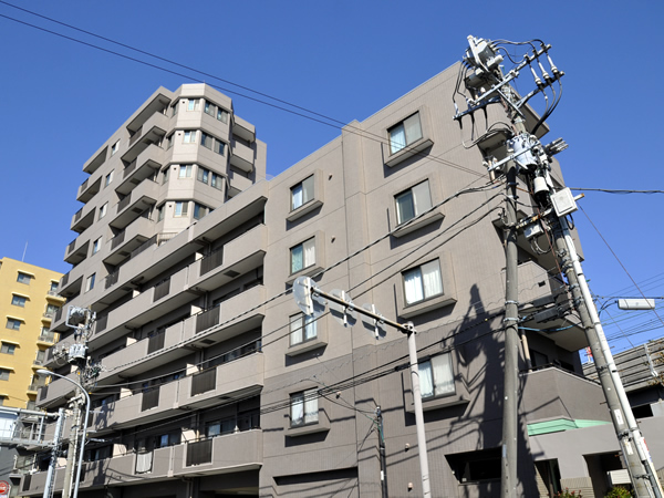 東白楽パークホームズの外観