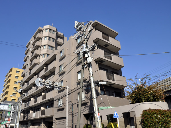 東白楽パークホームズの外観