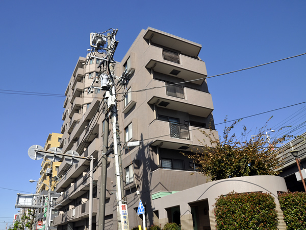 東白楽パークホームズの外観