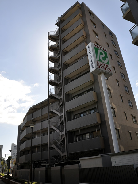 東白楽パークホームズの外観