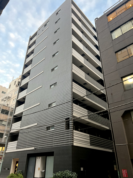 アクサス銀座アジールコートの外観