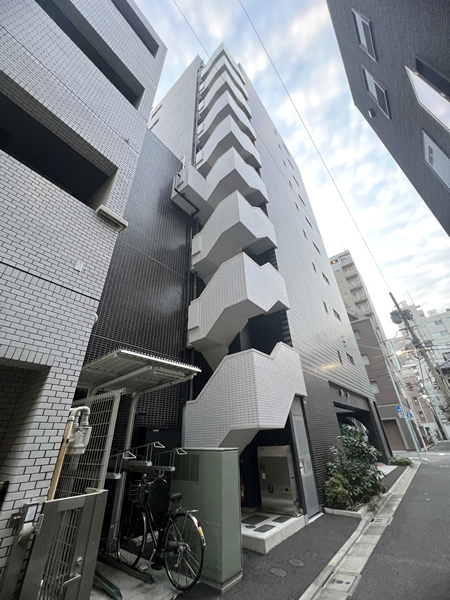 アクサス銀座アジールコートの外観