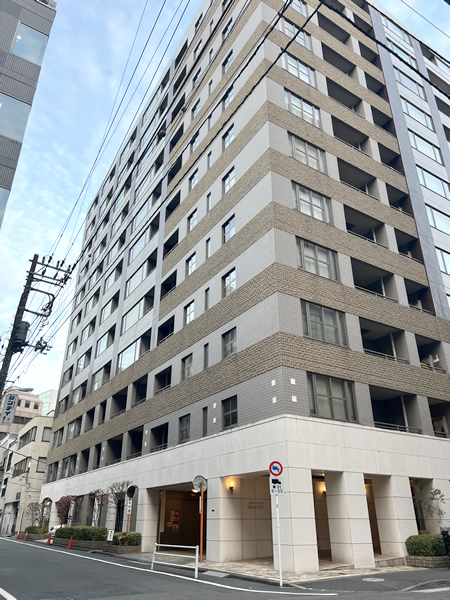 アクシルコート銀座イーストの外観