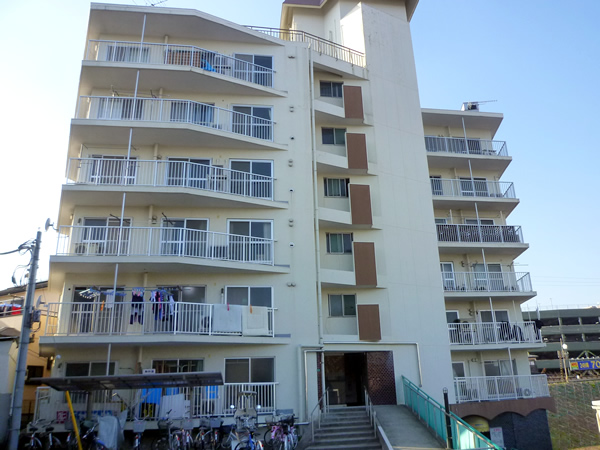 相武台マンションの外観