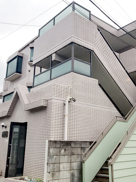 スカイコート世田谷上馬の外観