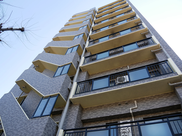 マイキャッスル平塚八幡宮前の外観