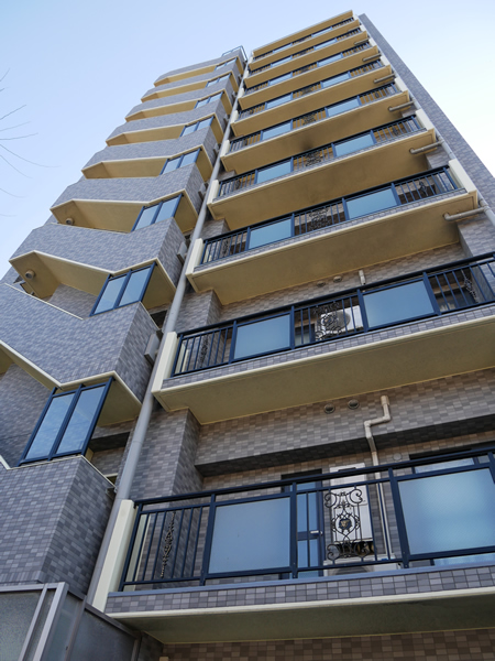 マイキャッスル平塚八幡宮前の外観