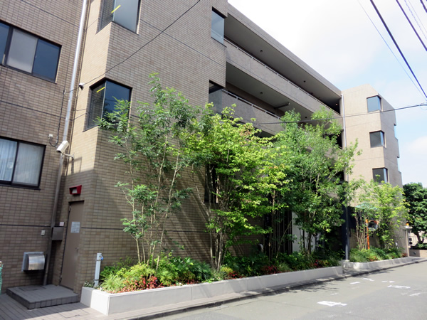 リノグラン東林間アリーナの外観