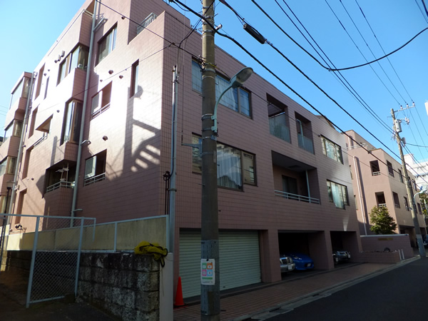 高輪4丁目パークマンションの外観