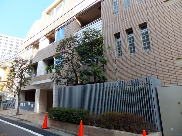 ディアナコート高輪アコルドの外観