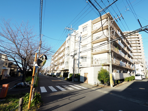 本厚木リバーサイドマンション1番館の外観