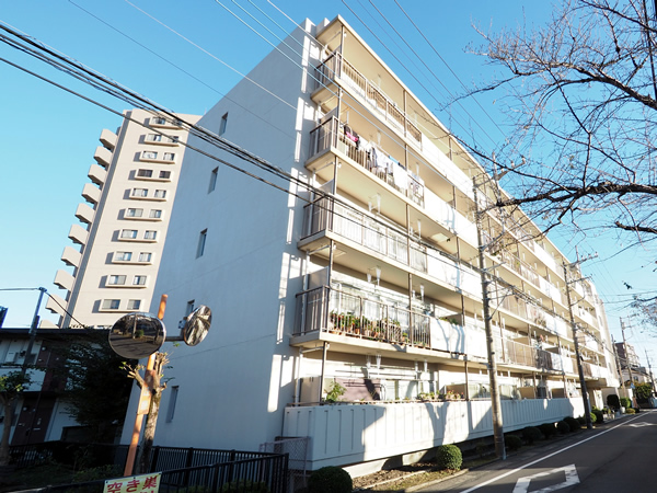 本厚木リバーサイドマンション1番館の外観