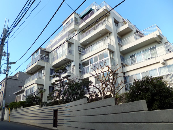 高輪アビタシオンの外観