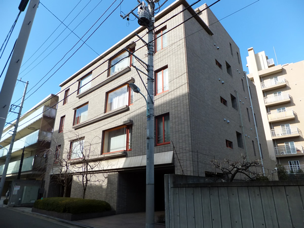 グランエフタ高輪の外観