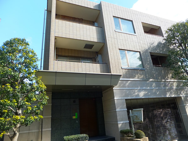 ヒルズ高輪柘榴坂の外観