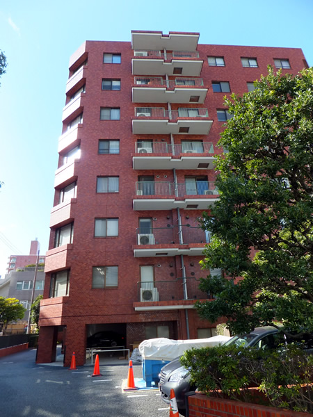 高輪マンションの外観